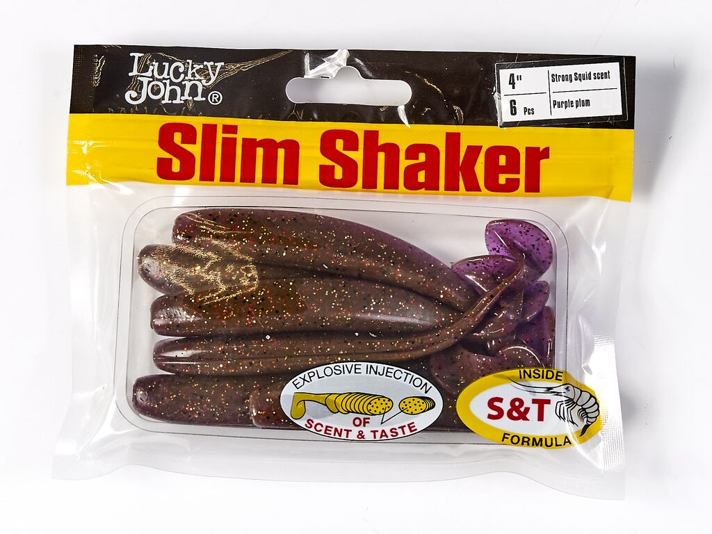 Виброхвосты съедоб. искусст. LJ Pro Series SLIM SHAKER 3in (07.60)/S13 9шт.
