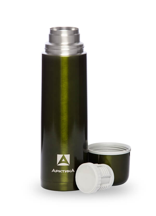 Термос Арктика 102-1000-G 1,0л с узким горлом (зелёный)