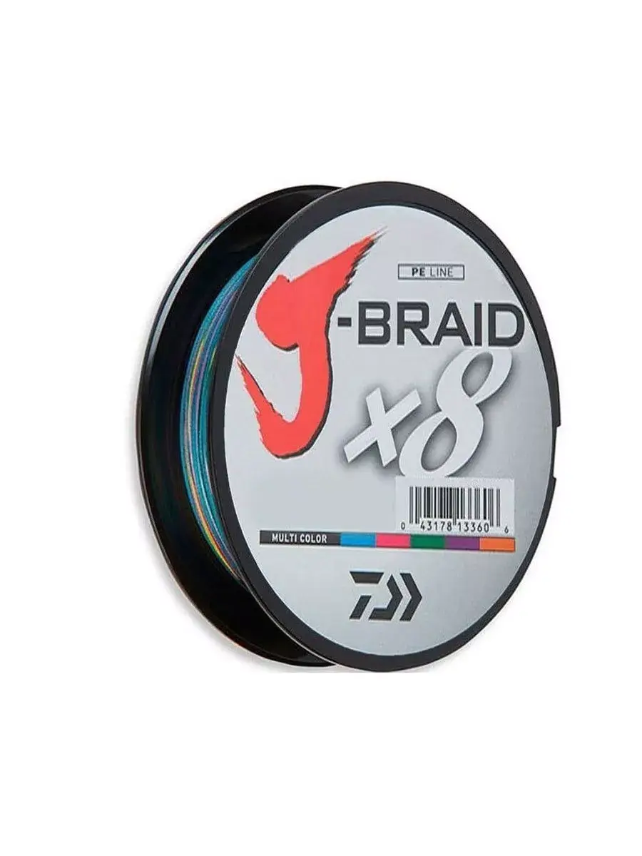 Шнур DAIWA J-Braid X8 0,16/150м multicolor
