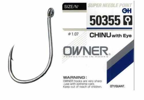 Крючки OWNER 50355 CHINU #02