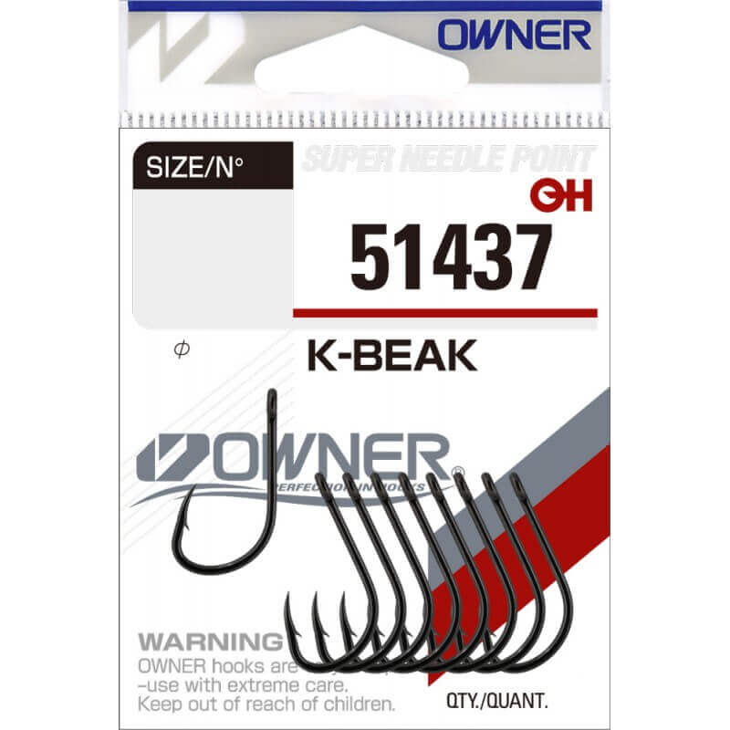 Крючки OWNER 51437 K-BEAK №04