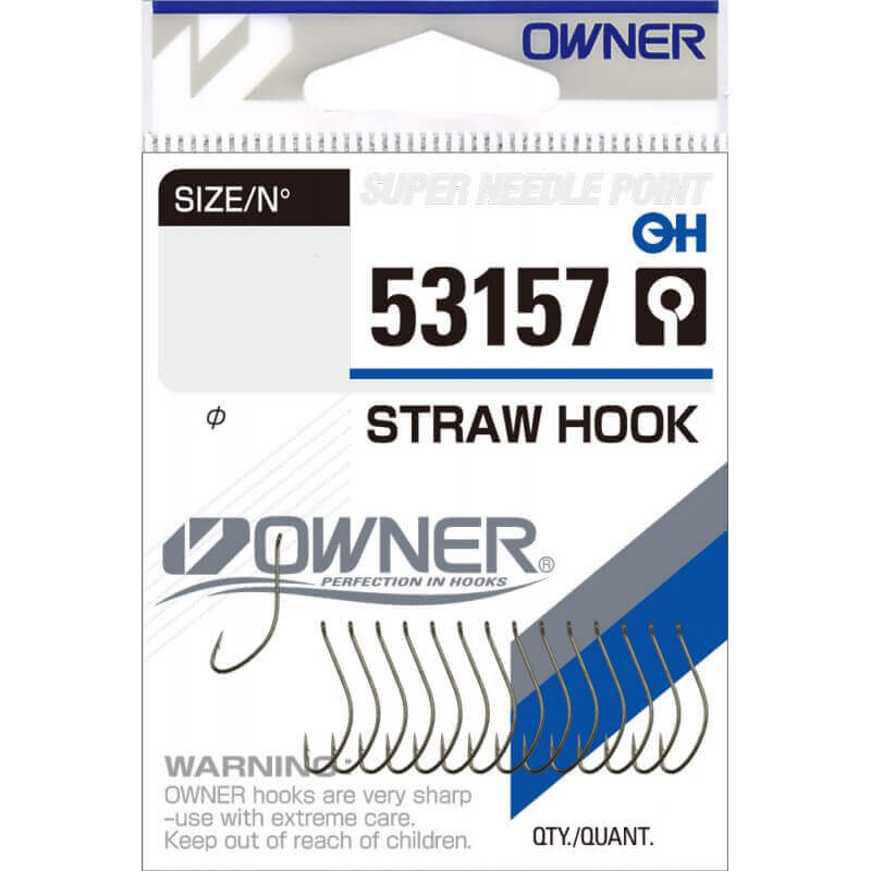 Крючки OWNER 53157 STRAW HOOK №08