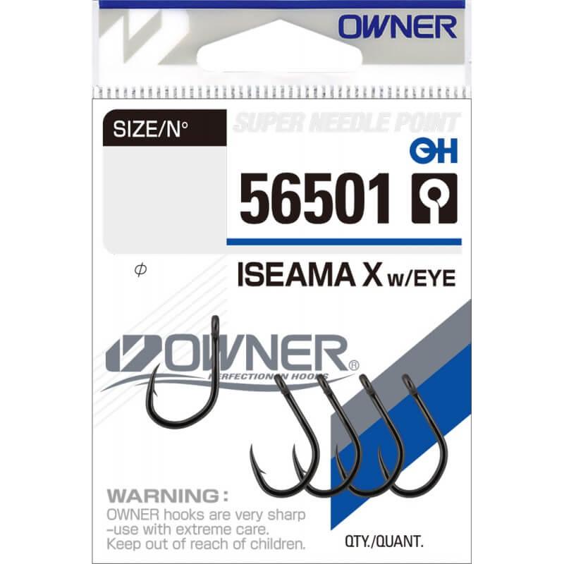 Крючки OWNER 56501 ISEAMA X WITH RING №03