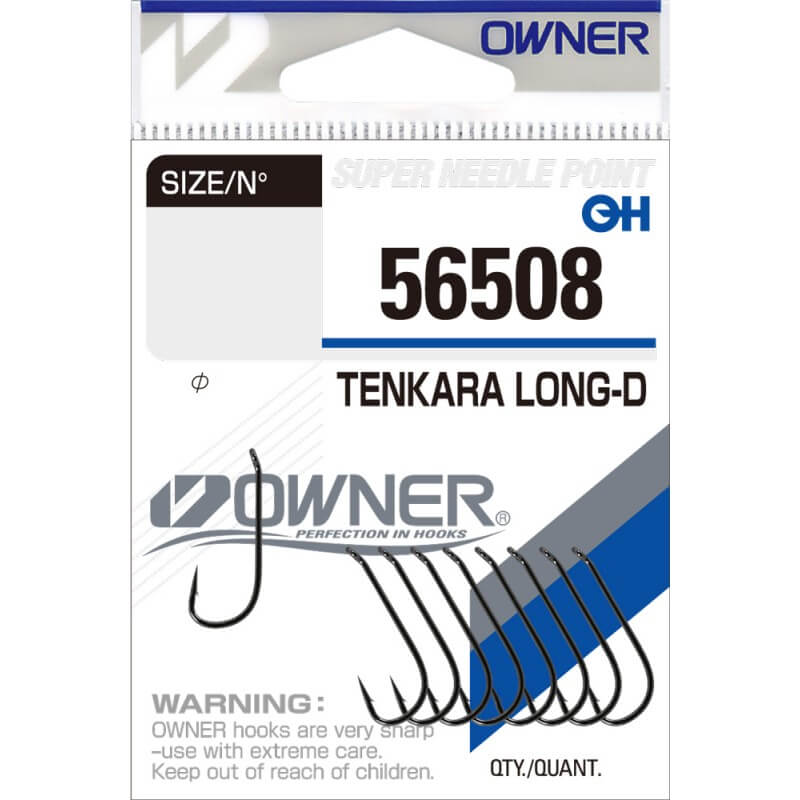 Крючки OWNER 56508 TENKARA LONG-D №10