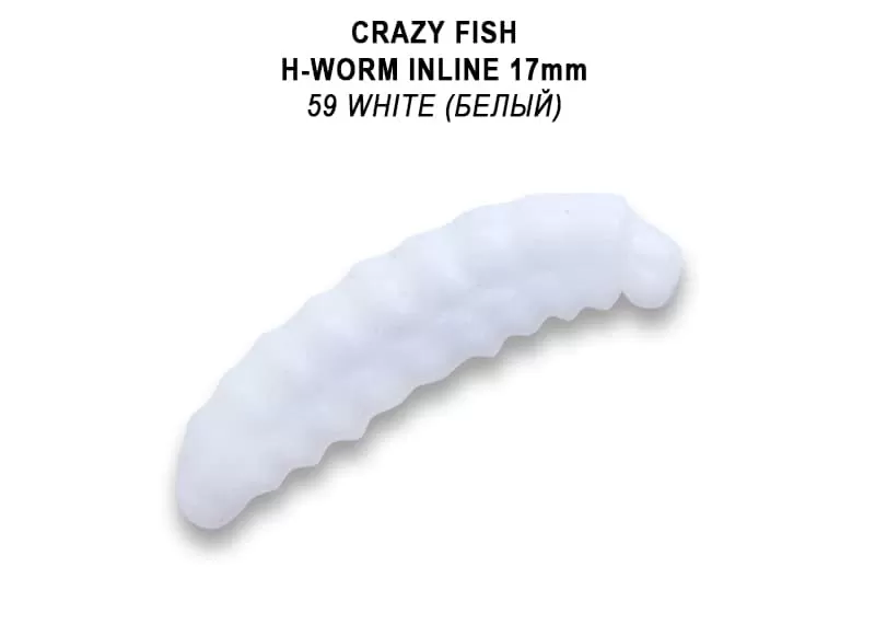Мягкая приманка MF H-Worm 28мм 63-28-59-7-EF