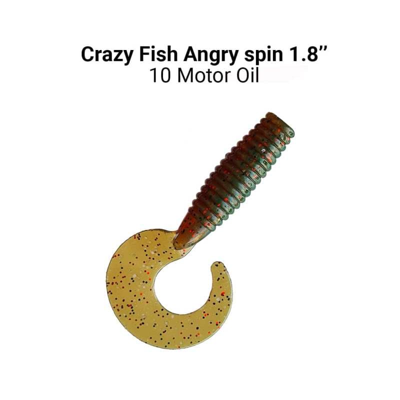 Мягкая приманка CF ANGRY SPIN 1,8