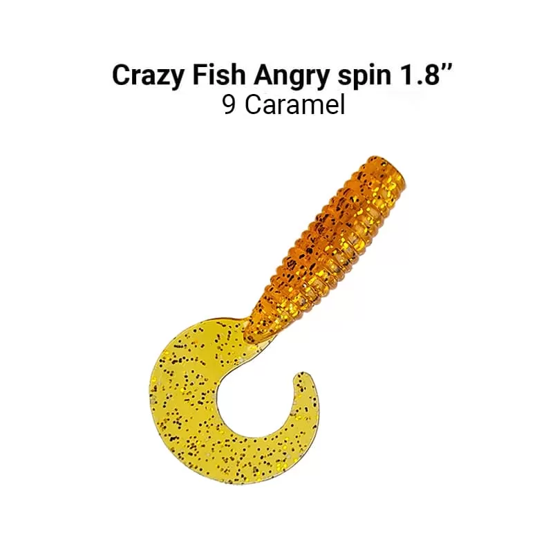 Мягкая приманка CF ANGRY SPIN 1,8