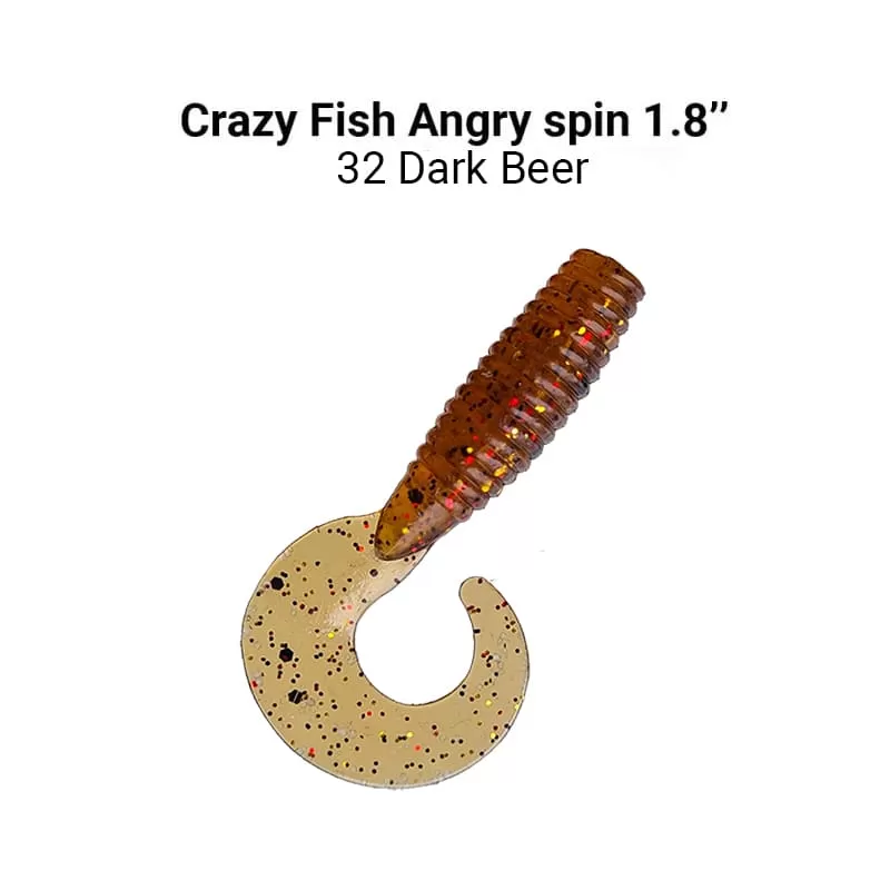 Мягкая приманка CF ANGRY SPIN 3