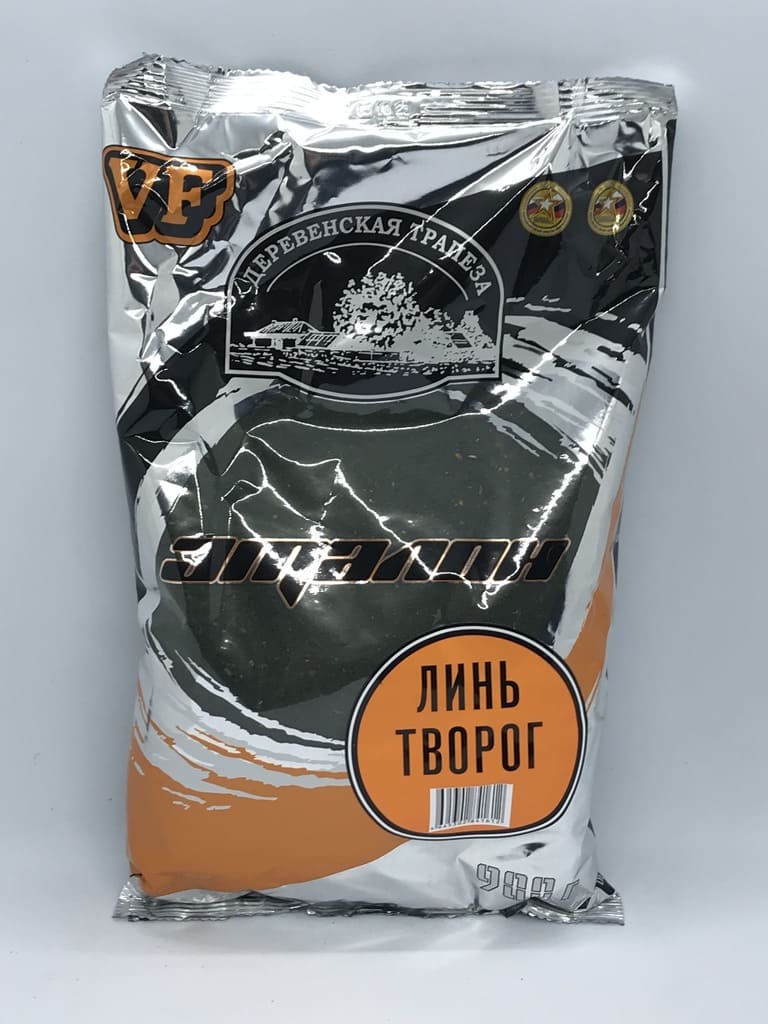 Прикормка VF ЭТАЛОН Линь Творог 0,9кг