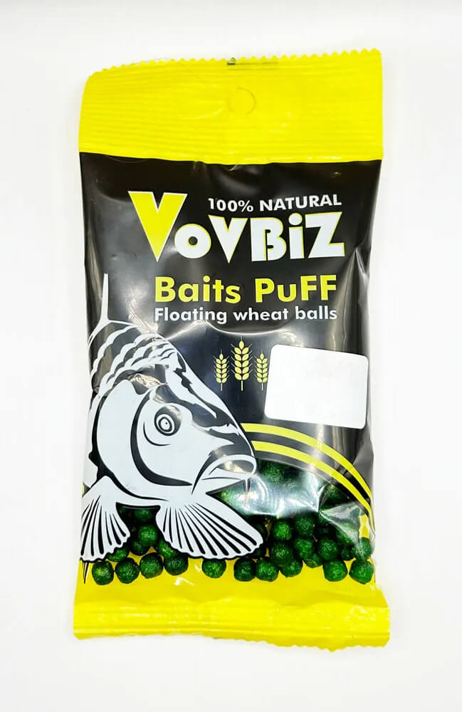 Воздушное тесто VOVBiZ Baits Puff Ваниль Белая 15g