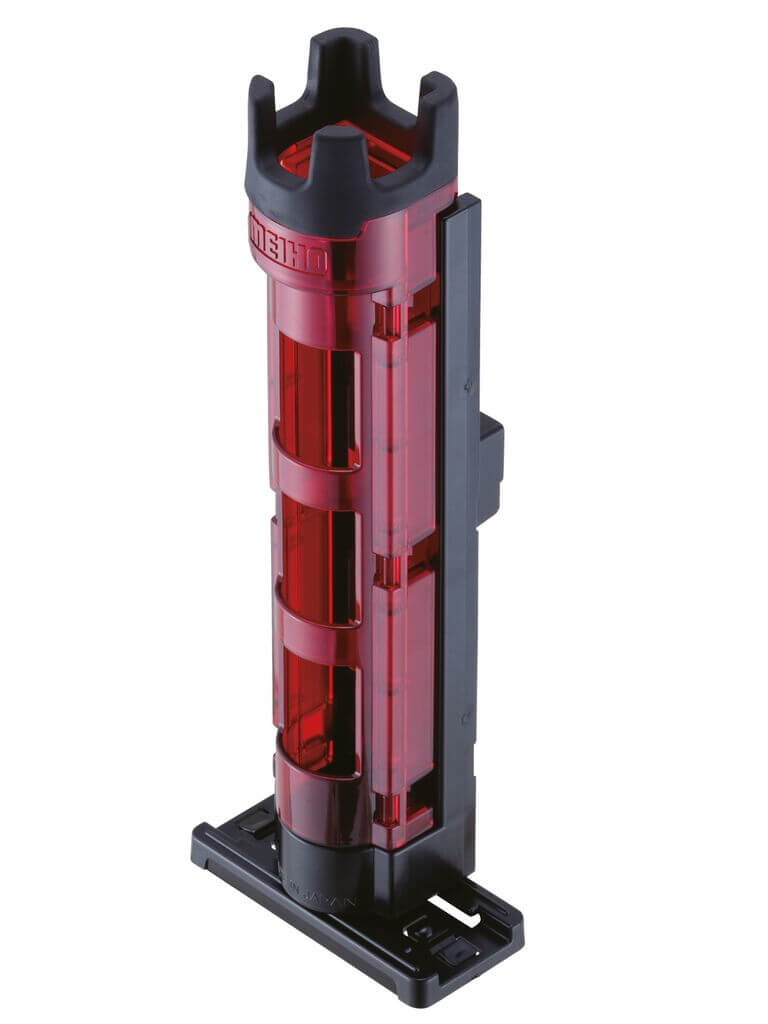 Держатель для удилища Meiho BM-250N Black Red 50х54х266
