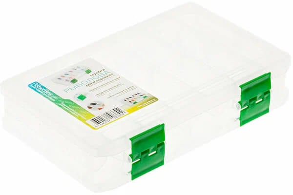 Коробка рыболова FISHERBOX 240D (24х15х5см) двухсторонняя