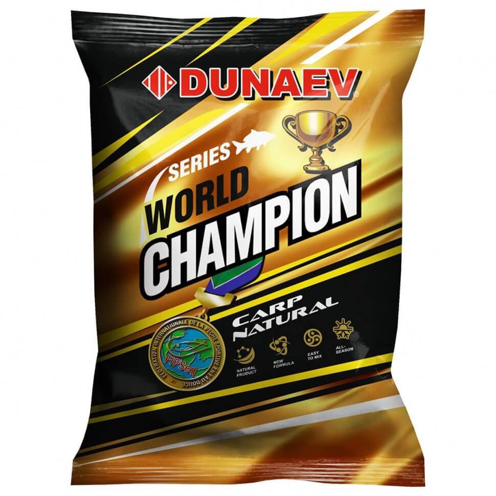 Прикормка DUNAEV-World Champion 1кг Carp Natural