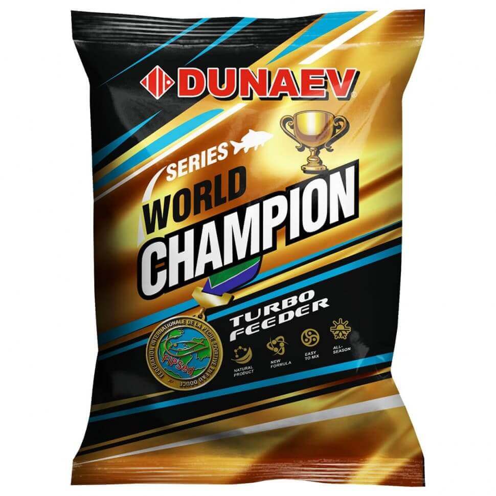Прикормка DUNAEV-World Champion 1кг Turbo Feeder