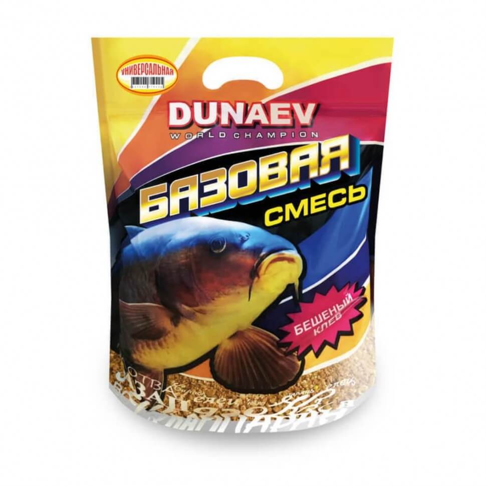 Прикормка DUNAEV Базовая смесь 2,5кг Универсальная