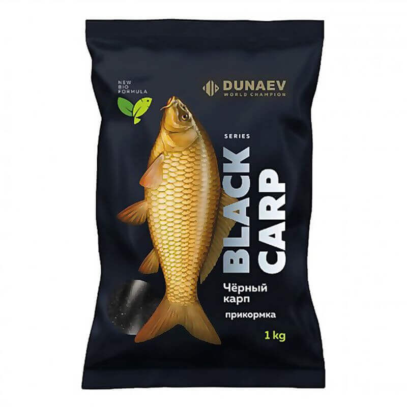 Прикормка DUNAEV Black Series CARP (Карп) 1кг