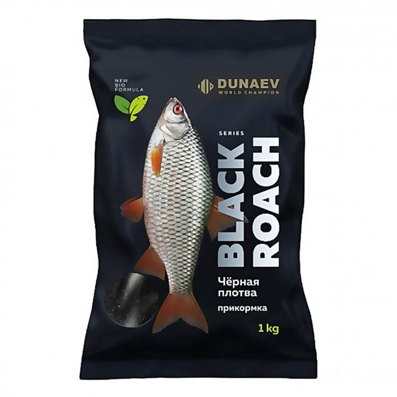 Прикормка DUNAEV Black Series ROАCH (Плотва) 1кг