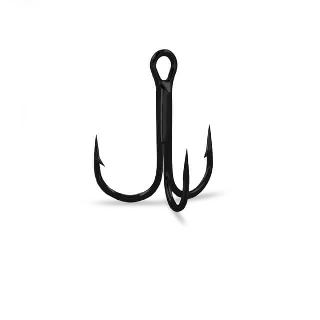 Тройник Gurza-Round treble hook BN №1 round bend