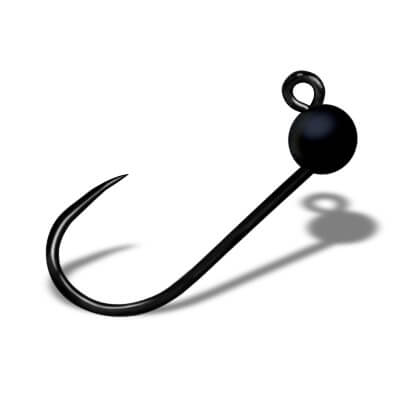 Джиг-головки Gurza-TROUT J5 BL TUNGSTEN BEADS BK №2 (0,78g)