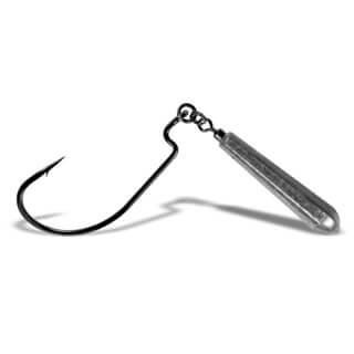 Крючки Gurza-WORM 101 LE JR HOOK №1/0+10g