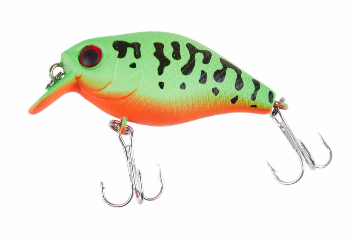 Воблер GC Chubby 38F-UV34/Chartreuse Coach 4,0g  0-1,0м