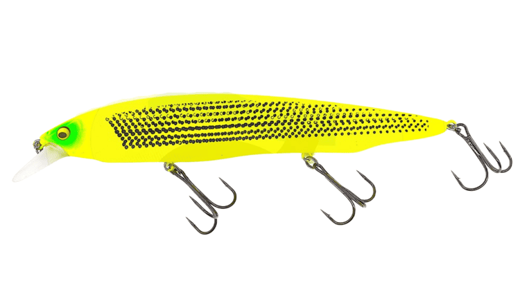 Воблер GC KANATA AYU 160F 30g #17/Yellow Konoshiro до 1,5м