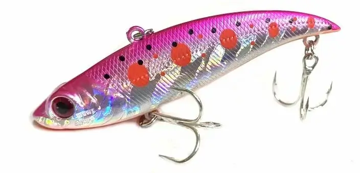 Раттлин GC BAY BLUE VIB 70мм 14g UV#07/61 (Pink Yamame)