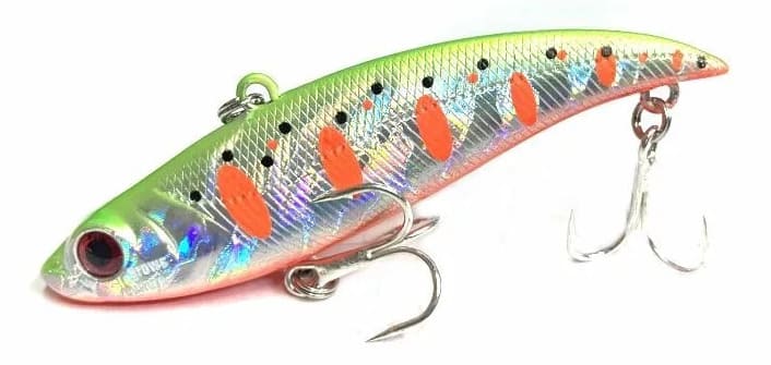 Раттлин GC BAY BLUE VIB 90мм 21g UV#24/77 (Stream Chart Yamame)