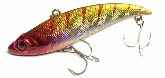Раттлин GC BAY BLUE VIB 90мм 28g UV#10/64 (Red Head Brown)