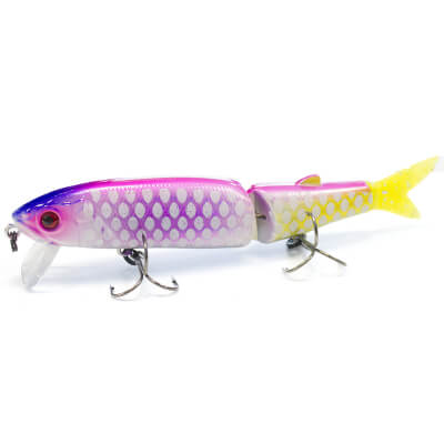 Воблер GC MAGALLON (2-х сост) 113SP #40-UV/Sexy Pink Pirarucu 13,7g 0,5-1,0м