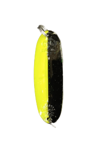 Блесна WILL'MANS Classic 7g  #355/GLOW лимон, черный/фосфорный