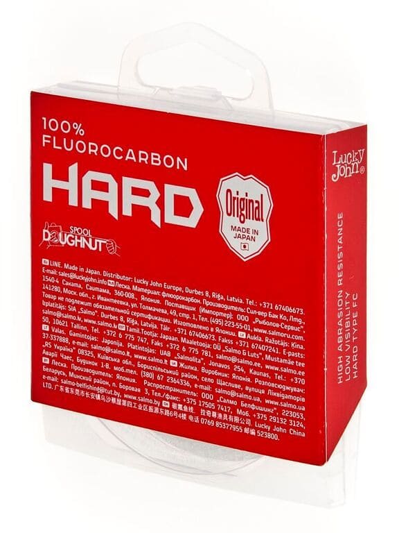 Леска LJ FLUOROCARBON HARD 030/018