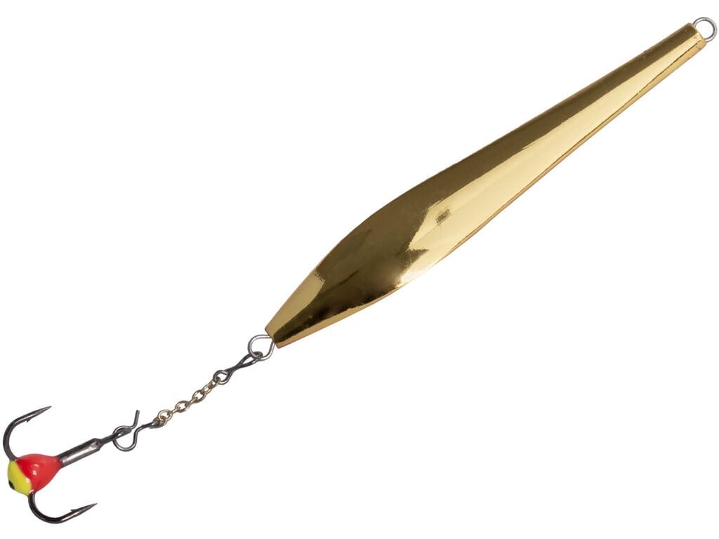 Блесна вертикал. зим. LJ DOUBLE BLADE с цеп. и тр. 45мм GC