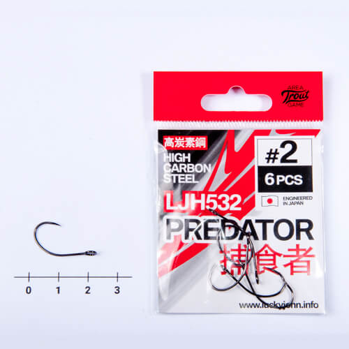 Крючки LJ PREDATOR сер. LJH532-006
