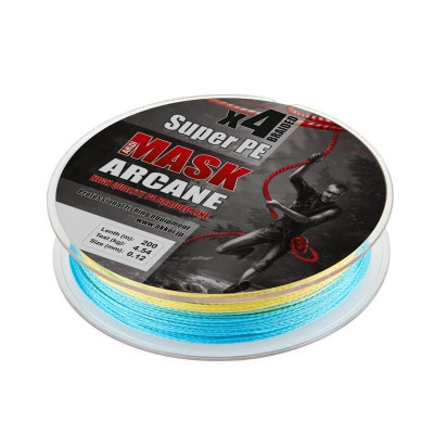 Шнур AKKOI MASK ARCANE x4 200m multicolor 0.20mm