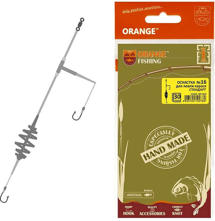 Оснастка ORANGE #17 Spring 30g д/карася