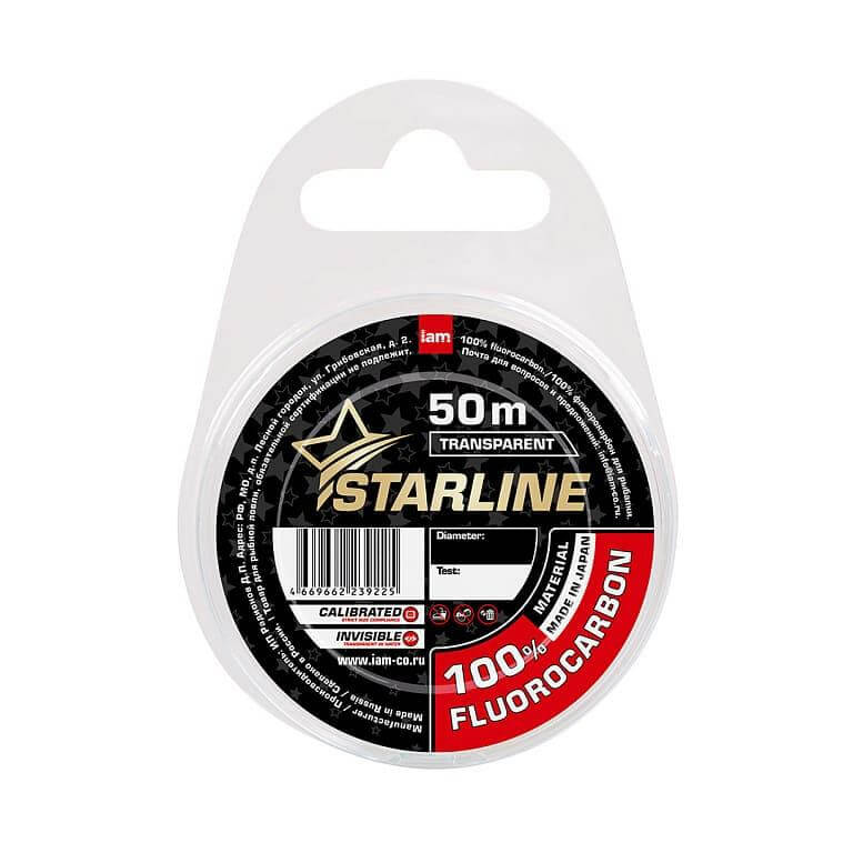 Флюорокарбон STARLINE 100% FLUOROCARBON 50м/0,29мм