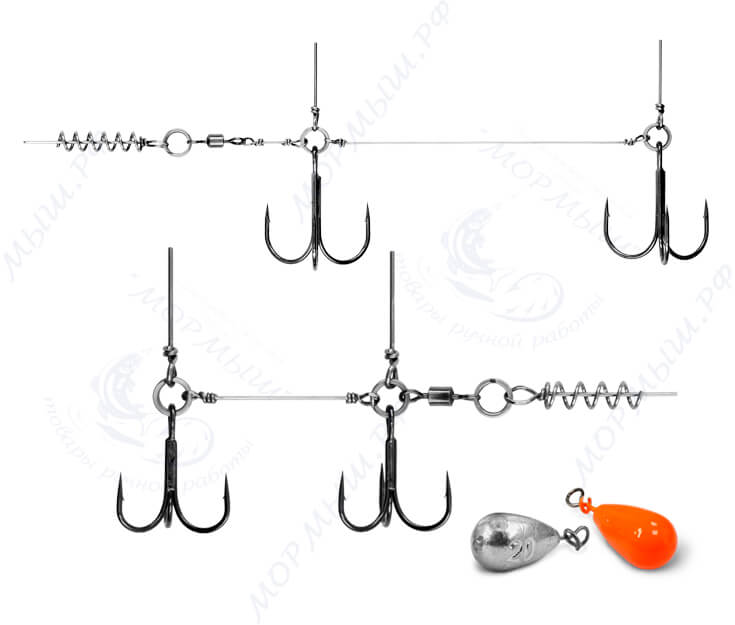 Стингер со спиралью Spring Lock Big Size #S