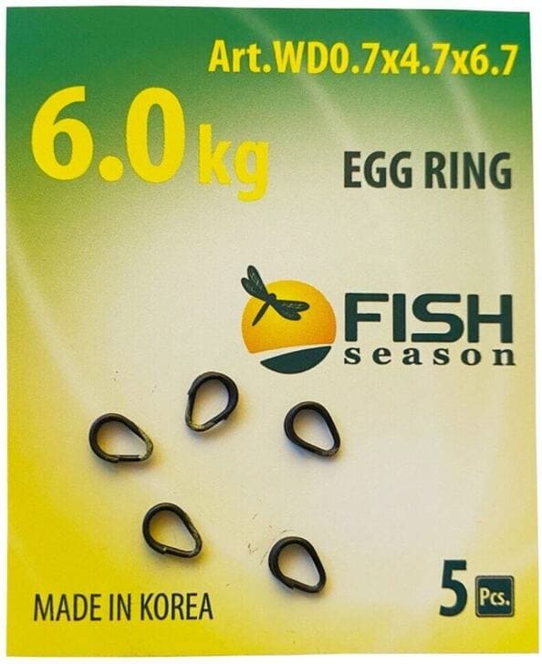 Кольцо заводное EGG Ring FISH SEASON 8,2кг