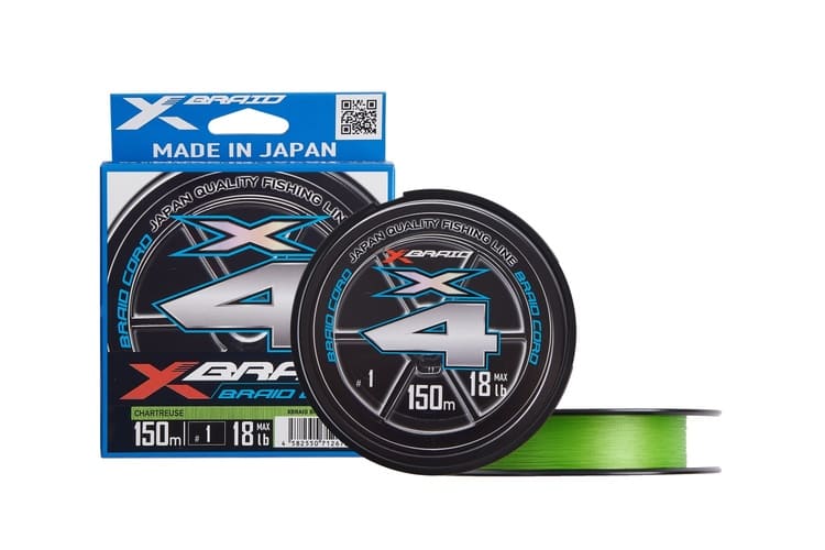 Шнур YGK X-Braid Braid Cord X4 150m #0.4-8lb