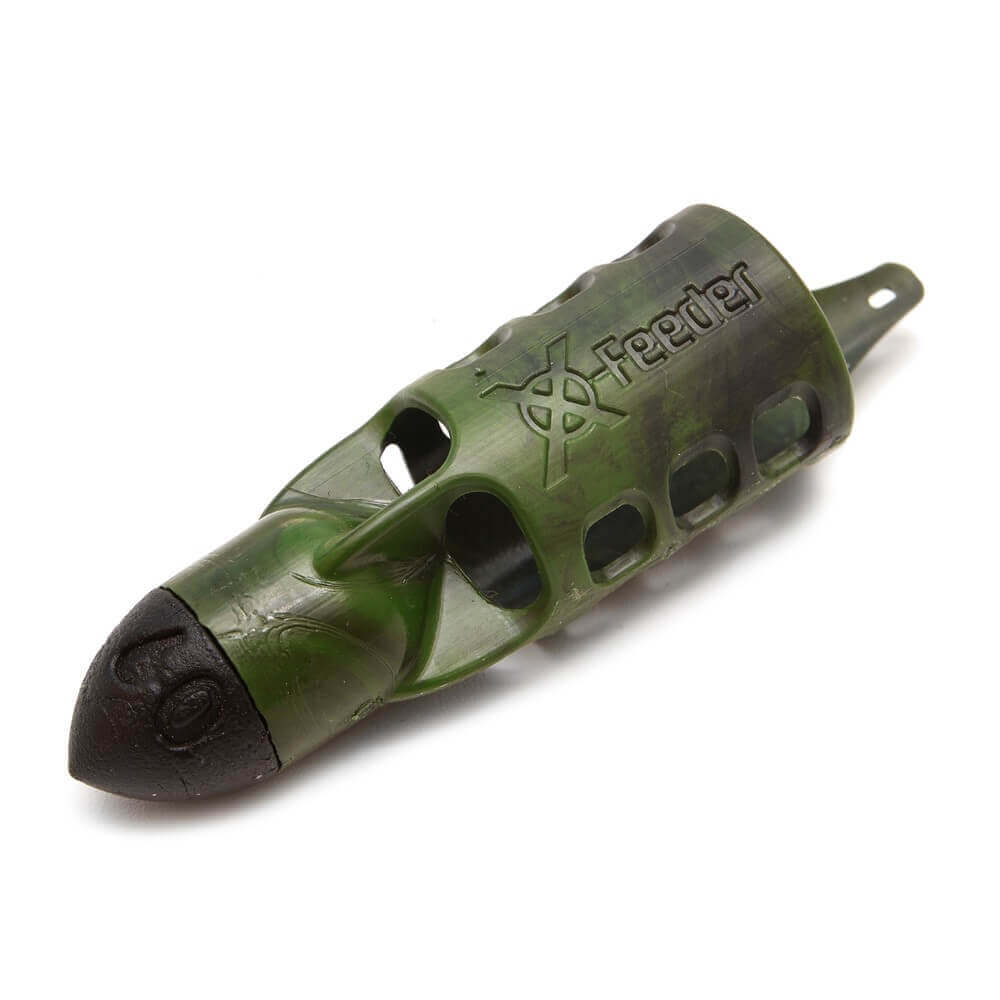Кормушка X-Feeder Pl Bullet Flying 2-M 40g Camo