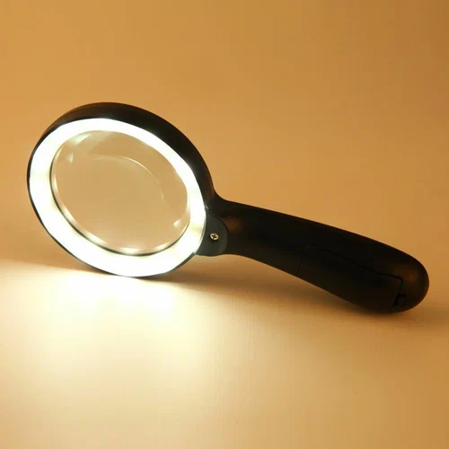 Лупа 10х 12led ZB-7790-12