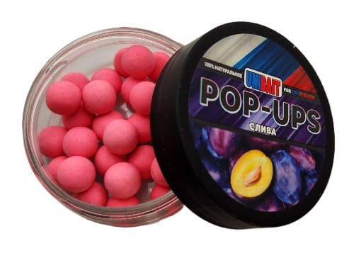 Бойлы UNIBAIT pop-up 12мм Слива