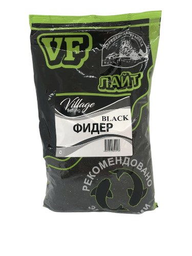 Прикормка VF ЛАЙТ Black Фидер Сливочный 0,9кг