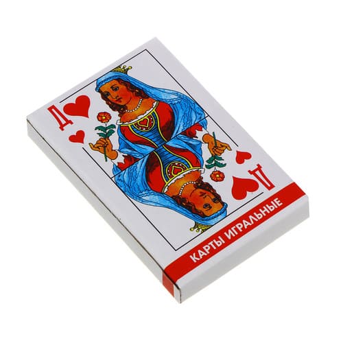 Карты игральные (картон)