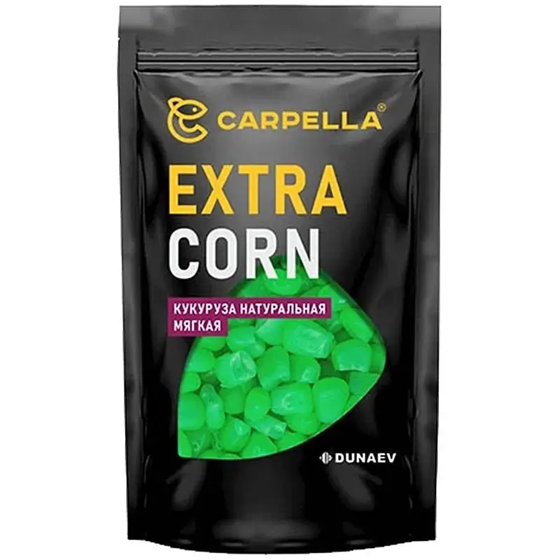 Кукуруза CARPELLA зеленая Тутти-Фрутти 100g (мягкий пакет)