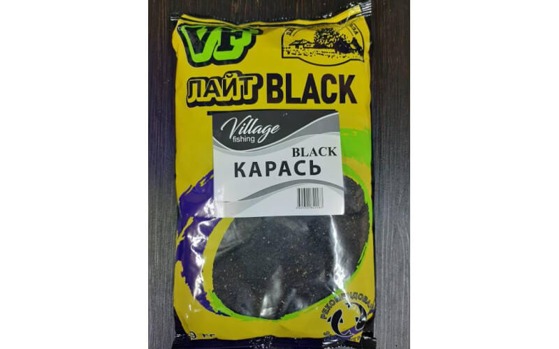 Прикормка VF ЛАЙТ Black Карась Чеснок  0,9кг