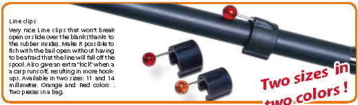 Клипса для лески CARP LINQLINE CLIP 11мм