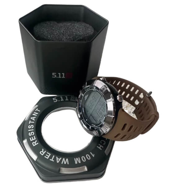 Часы 5.11 чёрные в коробке