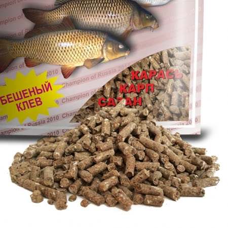 Прикормка DUNAEV STURGEON-PELLETS 0.5кг 4.5мм ЧЕРНАЯ